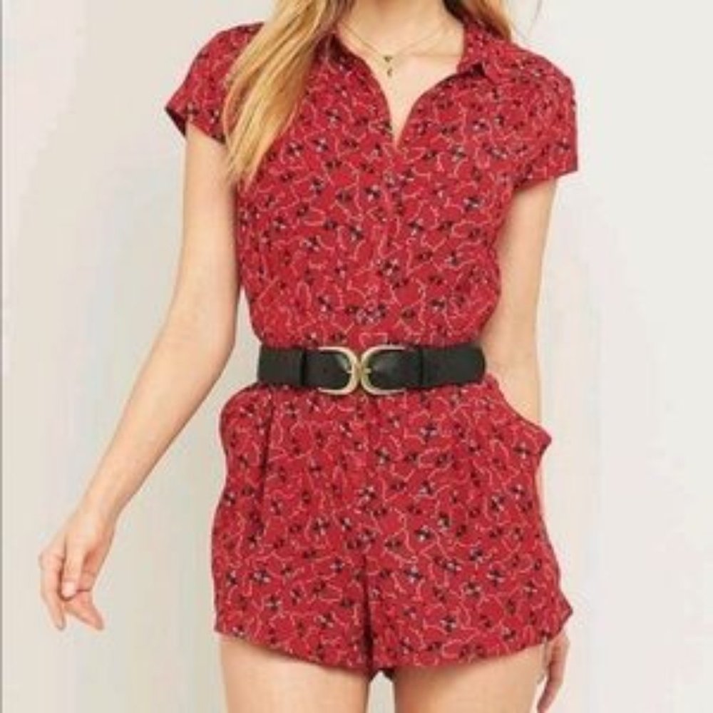 Free People Debby Dot Romper